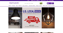 Desktop Screenshot of onlywonderful.com